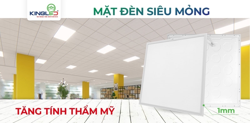 Đèn led Panel Onyx siêu mỏng chỉ 1mm