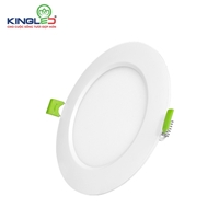 Đèn Led âm trần siêu mỏng Kingled Pearl 24W, lỗ khoét 210, mặt tròn kim loại cao cấp, sử dụng chip Led Samsung cho ánh sáng chân thực với độ hoàn màu CRI>90, đảm bảo ánh sáng trong căn phòng của gia đình bạn luôn tươi mới như ánh sáng tự nhiên.