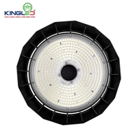 Đèn LED nhà xưởng 200W Kingled ánh sáng mạnh, quang hiệu lớn, đạt chuẩn IP65 kháng nước, kháng bụi, thiết kế nhôm nguyên khối bền bỉ.