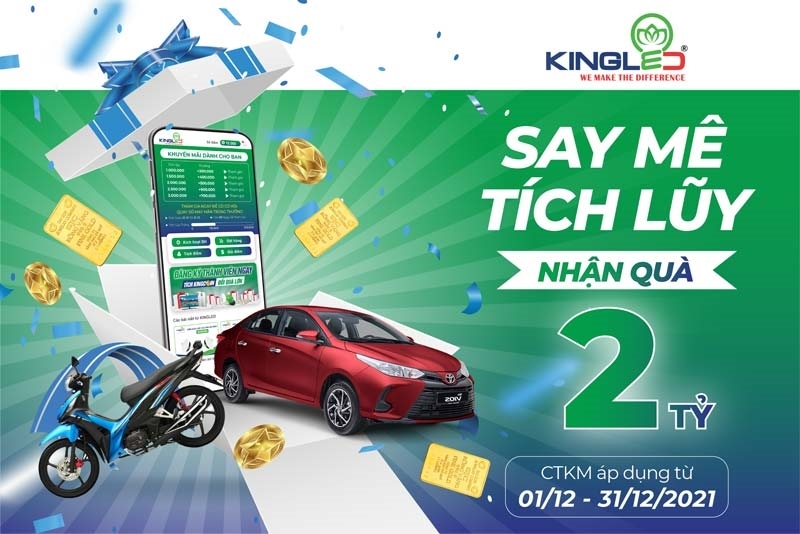 Say mê tích lũy - Trúng quà 2 tỷ