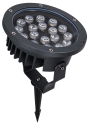 đèn pha led tròn 12w