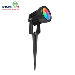 ĐÈN CẮM CỎ 7W ĐỔI MÀU RGB  ( DCC-7-RGB)