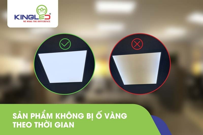 Đèn led panel tấm lớn SPL-40W không bị ố vàng theo thời gian