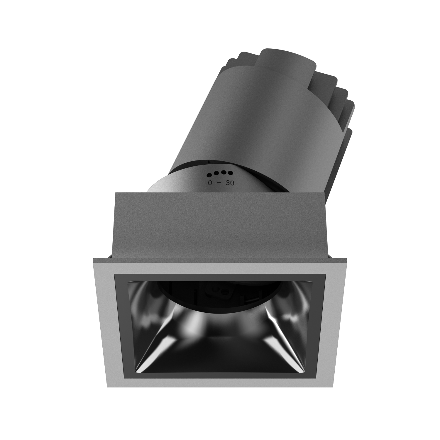 đèn spotlight B20 mặt vuông chóa linh hoạt 5w / 12w