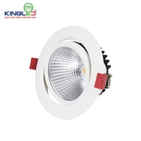 Đèn led âm trần chiếu rọi Opal 10W của Kingled dùng để chiếu điểm vật thể, tạo điểm nhấn không gian với độ hoàn màu CRI>92, tuổi thọ cao lên tới 50.000 giờ.