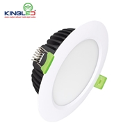 Đèn Âm Trần Diamond 15W Đơn Sắc Mặt Trắng, lỗ khoét 110mm, thiết kế và sản xuất độc quyền bởi Kingled, giúp tiết kiệm điện lên tới 80%, ánh sáng chất lượng vượt trội cùng tuổi thọ cao hơn hẳn các dòng đèn thông thường.