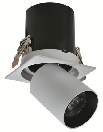 đèn spotlight âm trần chóa đèn co giãn linh hoạt