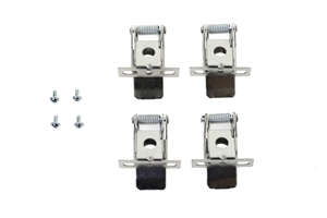 Bộ phụ tai cài đèn panel kết hợp với cáp thả, phụ kiện lắp nổi và đèn Panel sẽ tạo nên 1 sản phẩm hoàn chỉnh