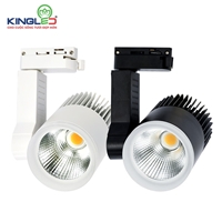 Đèn rọi ray 30W Kingled Beryl chuyên dùng để chiếu sáng cửa hàng thời trang quần áo, showroom trưng bày. Khả năng tản nhiệt tốt và ánh sáng tôn dáng da giúp dòng đèn này cực kỳ được ưa chuộng trên thị trường.