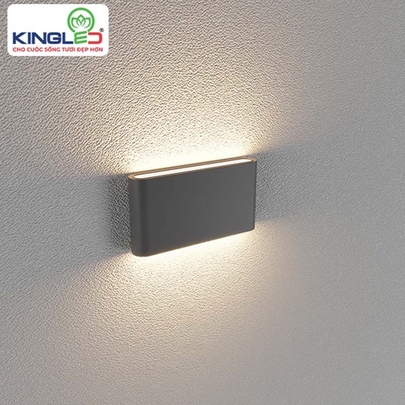 Đèn ốp tường sân vườn Kingled mẫu LWA8011