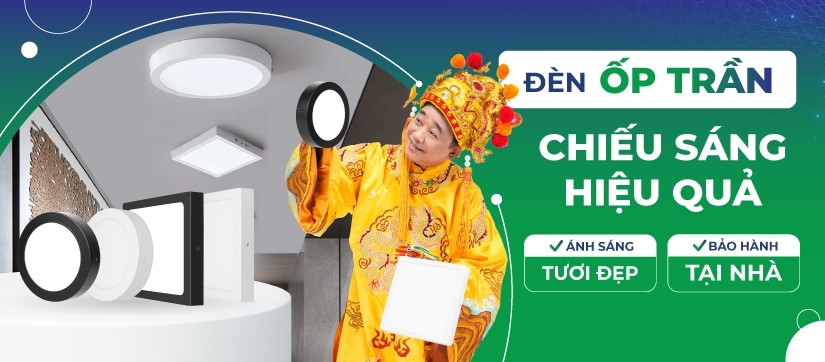 ĐÈN LED ỐP TRẦN