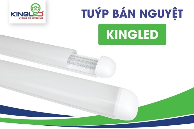 Đèn tuýp bán nguyệt Kingled - giải pháp chiếu sáng cho mọi công trình