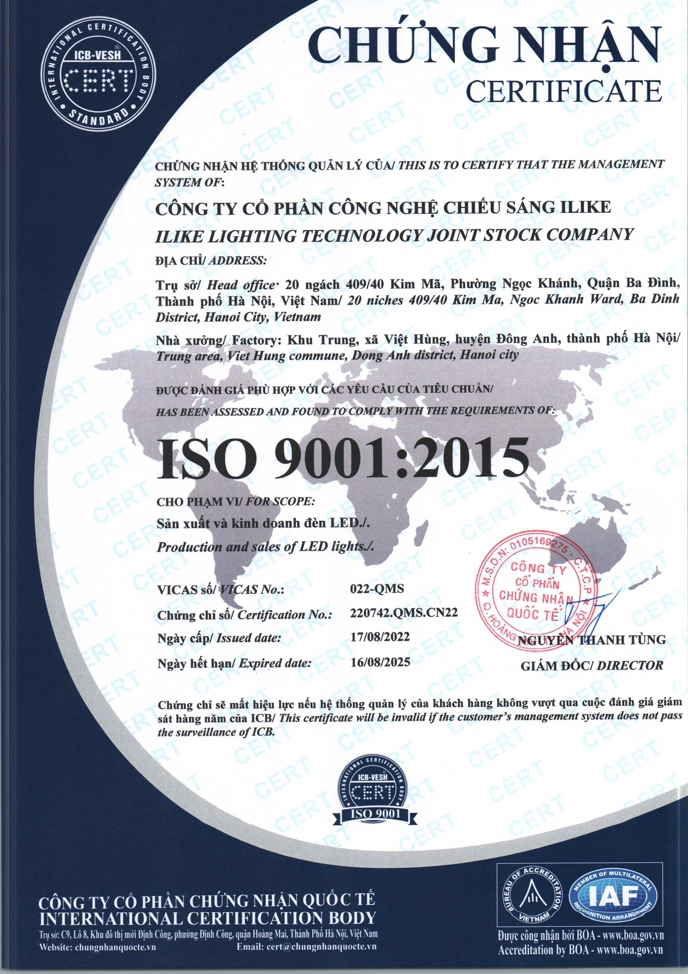 ISO 9001:2015